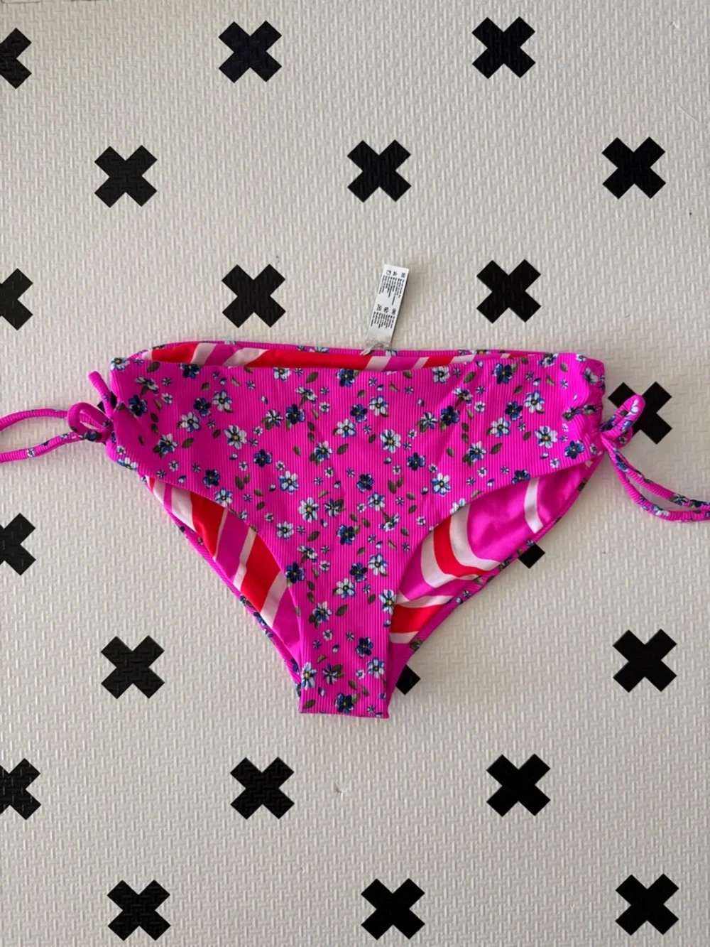 Maaji girls happy flower mango reversible bikini bottoms size 12